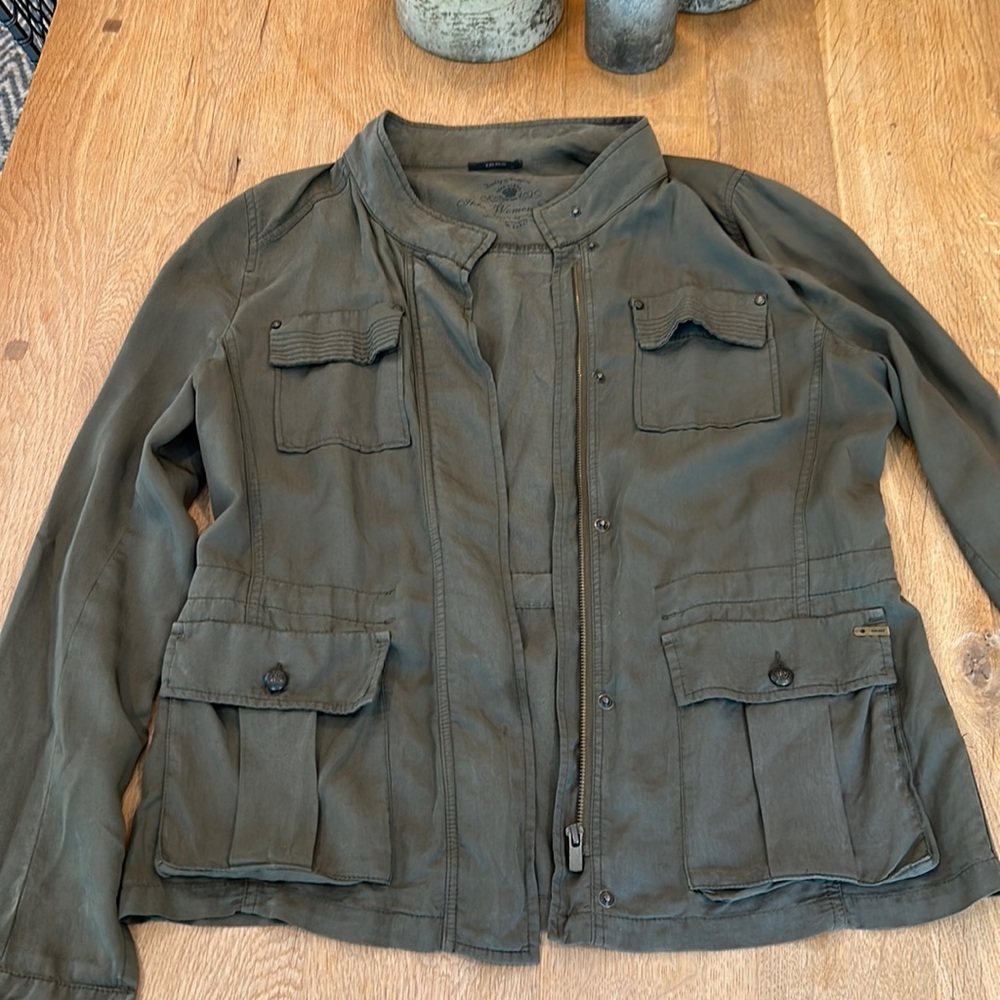 Utility military jacket